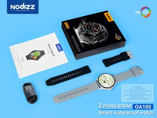 ⌚ NODIZZ OA105 Smartwatch – Waterproof Sports & Fitness Watch | CD Plus Mobile